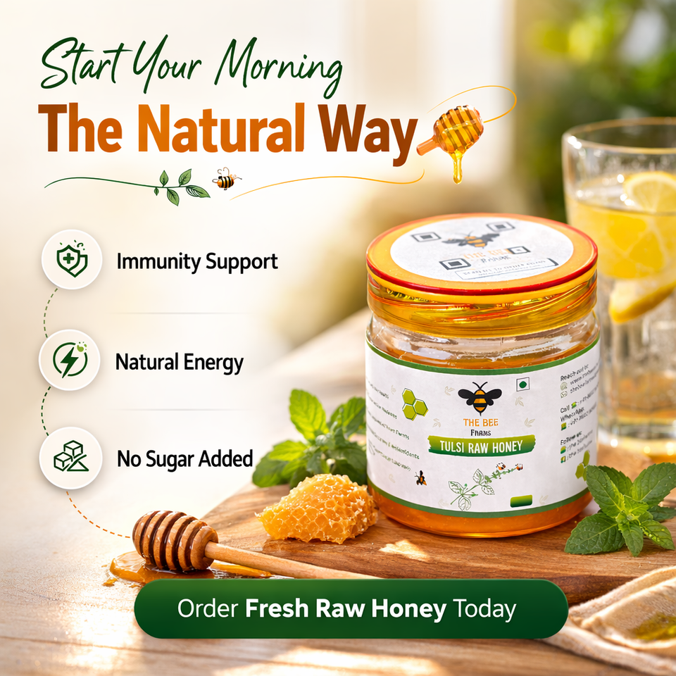 Tulsi Raw Honey - 400 gms