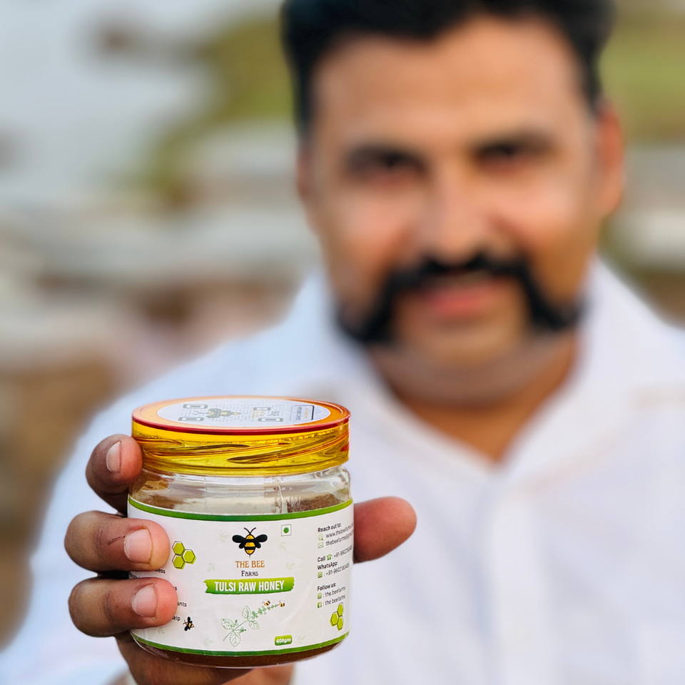 Tulsi Raw Honey - 400 gms